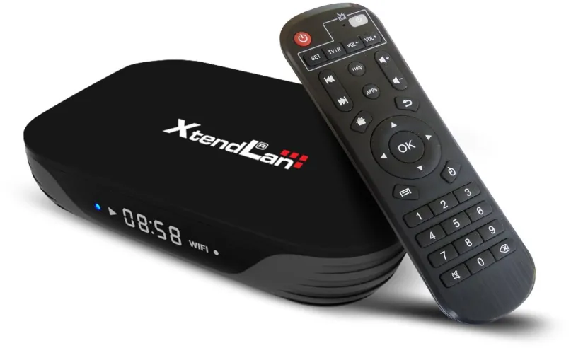 Multimediálne centrum XtendLan Android TV 10 box HK1T