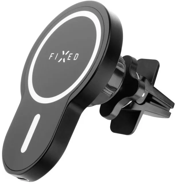 MagSafe držiak na mobilný telefón FIXED MagClick s podporou uchytenia MagSafe 15W čierny
