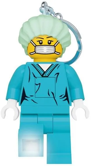 Svietiaca kľúčenka LEGO Iconic Chirurg