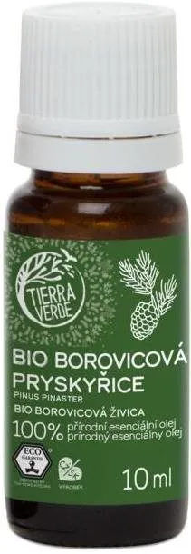Esenciálny olej TIERRA VERDE BIO Borovicová živica 10 ml