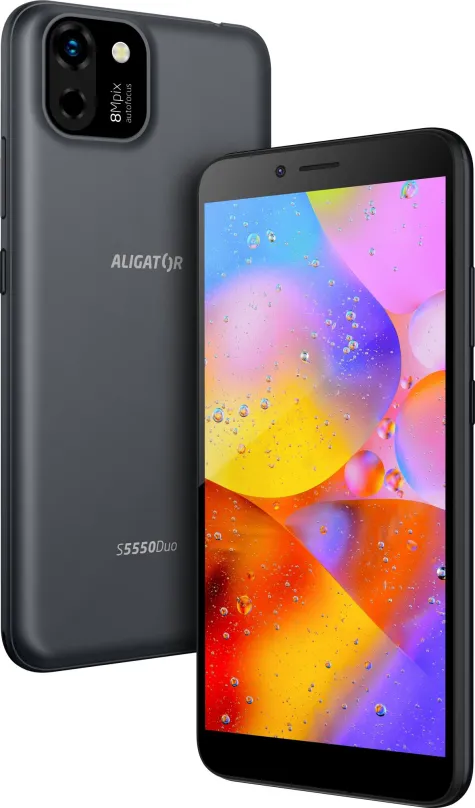 Mobilný telefón Aligator S5550 Duo 16GB čierna