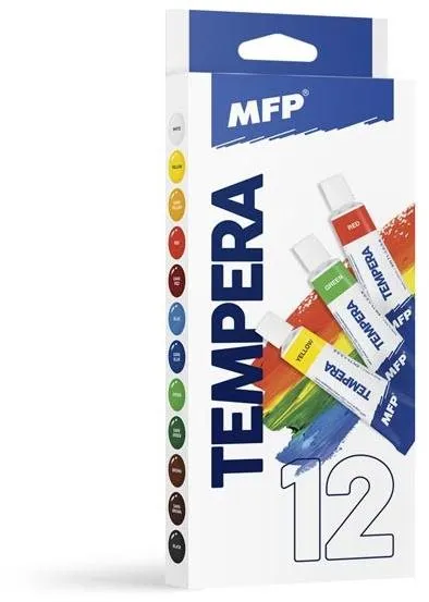 Tempery MFP Paper 12 ml set 12 farieb