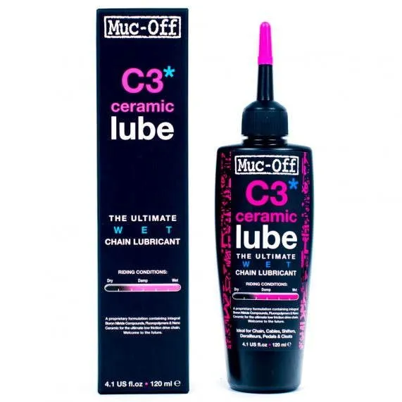 Mazivo Muc-Off C3 Ceramic Wet Lube 120ml