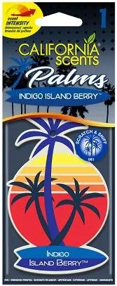 Vôňa do auta California Scents Palms Indigo Island Berry