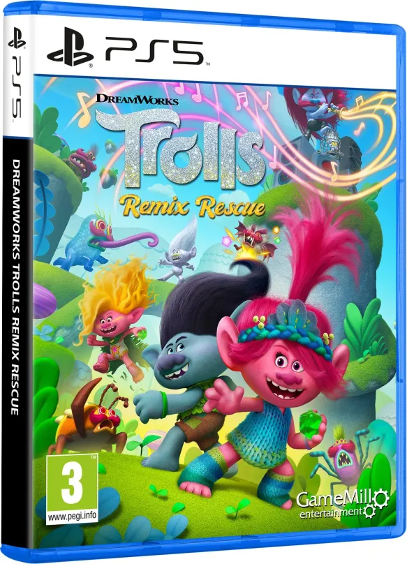 Hra na konzole DreamWorks Trolls Remix Rescue - PS5