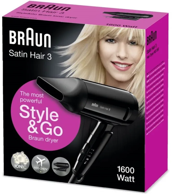 Fén BRAUN Hairdryer HD350