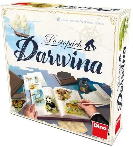 Dosková hra Dino Po stopách Darwina