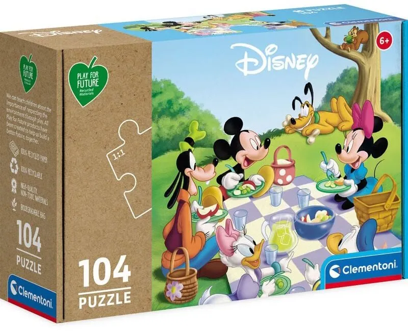 Puzzle Play For Future Puzzle Mickey Mouse: Piknik 104 dielikov