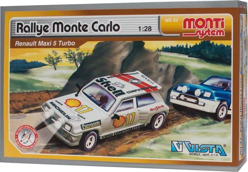 Model auta Monti System MS 23 - Rallye Monte Carlo