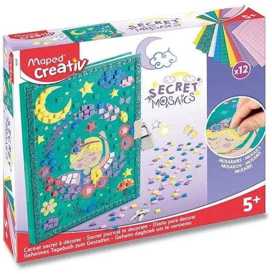 Kreatívna sada MAPED Secret Mosaics - Secret Diary kreatívna sada