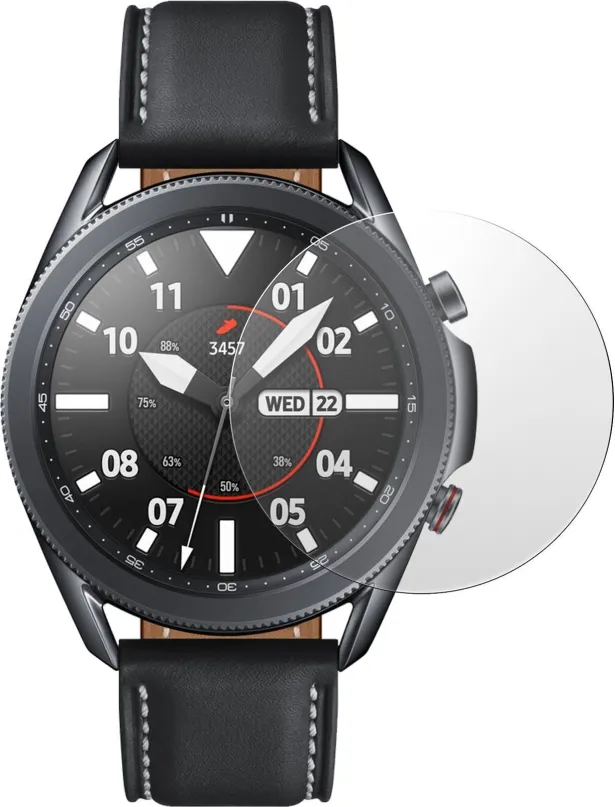 Ochranné sklo AlzaGuard FlexGlass pre Samsung Galaxy Watch 3 45mm