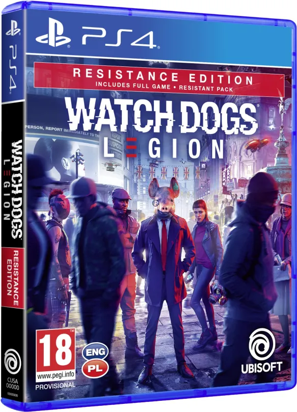Hra na konzole Watch Dogs Legion Resistance Edition - PS4