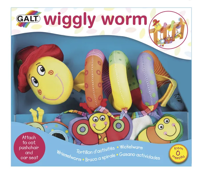 Červík Pepík - detská hračka na postieľku