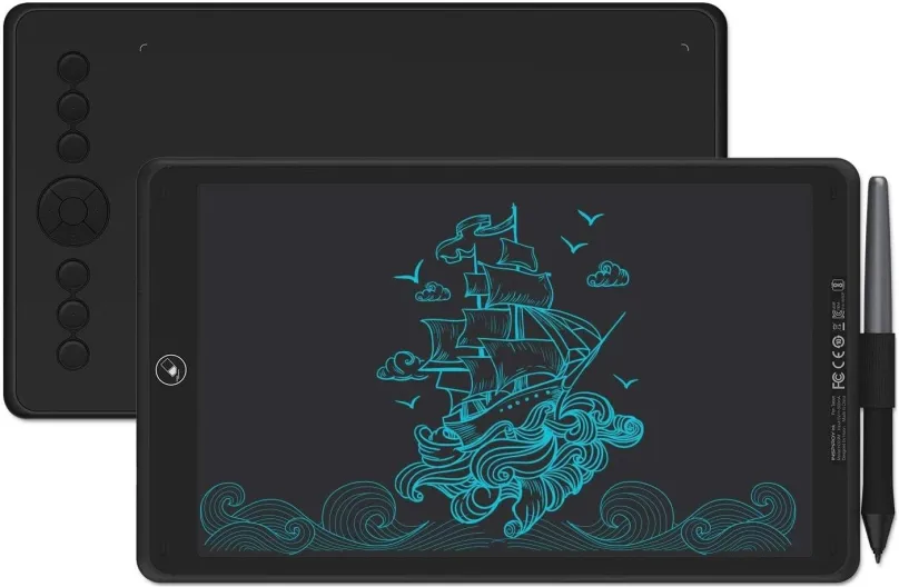 Grafický tablet Huion Inspiroy Ink H320M – Quartz Black