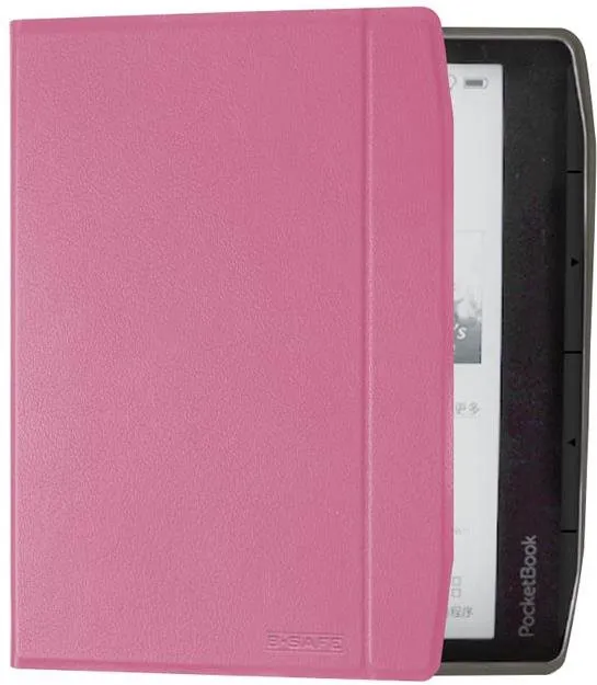Púzdro na čítačku kníh B-SAFE Magneto 3415, púzdro pre PocketBook 700 ERA, ružové