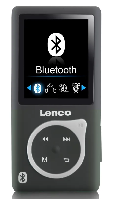 Lenco Xemio-768 Grey - MP4 prehrávač s Bluetooth