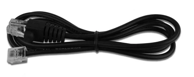 Dátový kábel Virtuos 10P10C-6P6C-24w1 čierny 1.1m