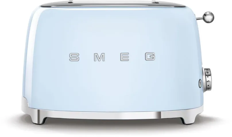 Hriankovač SMEG 50's Retro Style 2x2 pastelovo modrý 950W