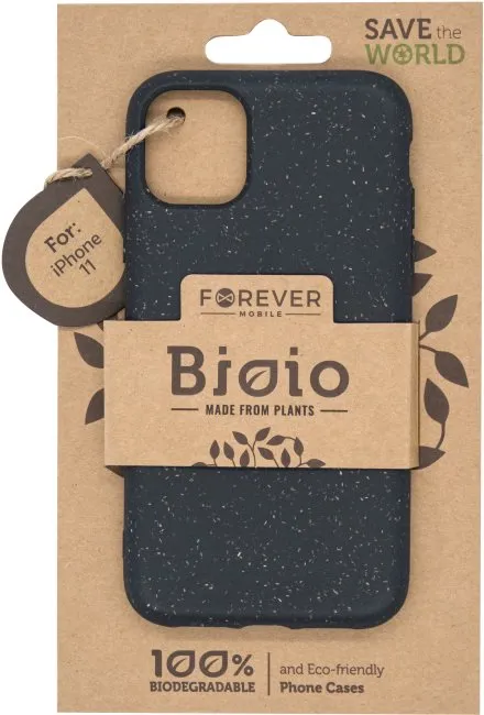 Kryt na mobil Forever Bioio pre iPhone 11 čierny