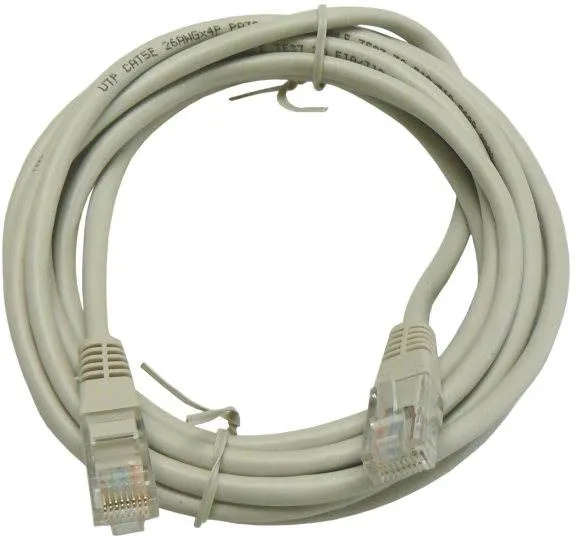 Sieťový kábel Datacom CAT5E UTP sivý 3m
