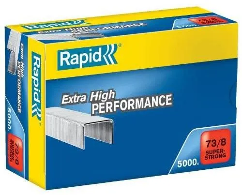 Spony do sponkovačky RAPID Super Strong, 73/8 mm, krabička - balenie 5000 ks