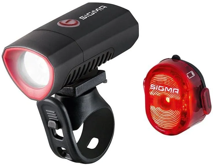 Svetlo na bicykel Sigma Buster 300 + Nugget II. flash
