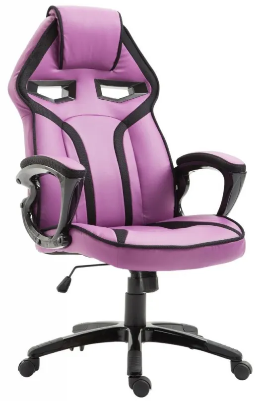 Herná stolička BHM GERMANY Chicane, fialová