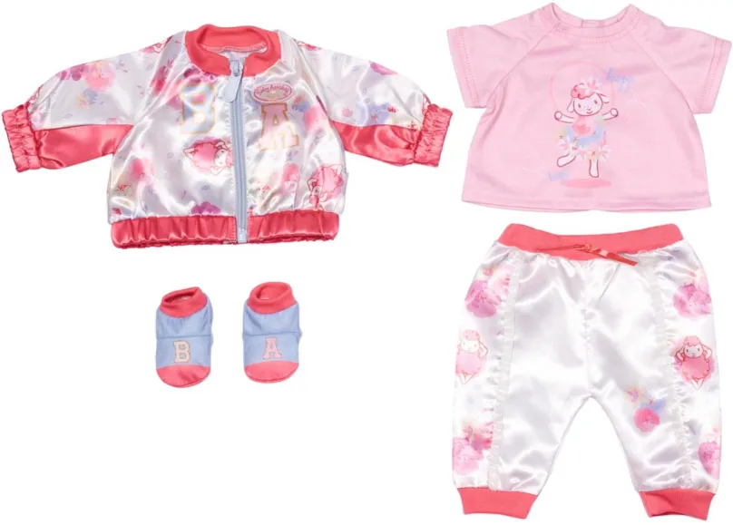 Oblečenie pre bábiky Baby Annabell Súprava na von Deluxe, 43 cm