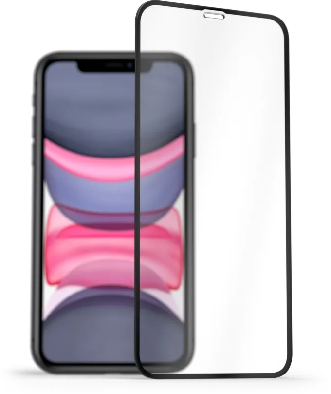 Ochranné sklo AlzaGuard 2.5D FullCover Glass Protector pre iPhone 11/XR