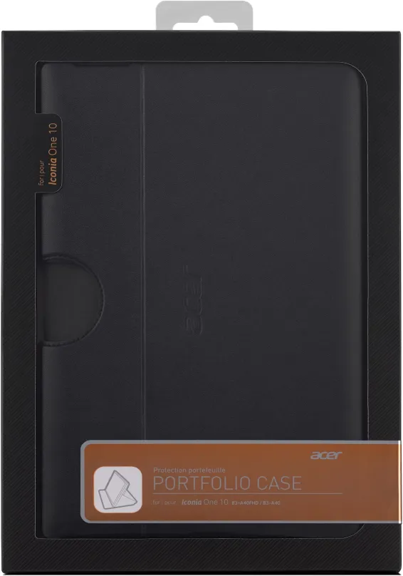 Puzdro na tablet Acer Portfolio Case ABG6C0 Charcoal Black