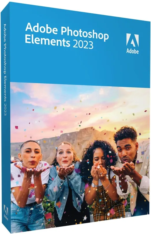 Grafický softvér Adobe Photoshop Elements 2023, Win/Mac, EN (elektronická licencia)
