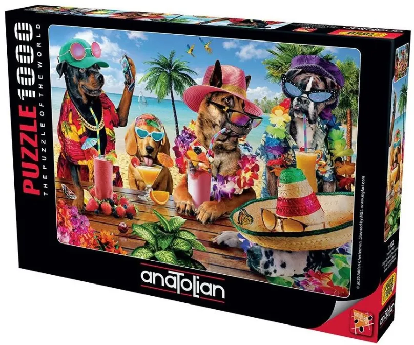 Puzzle Anatolian Puzzle Tropická párty 1000 dielikov