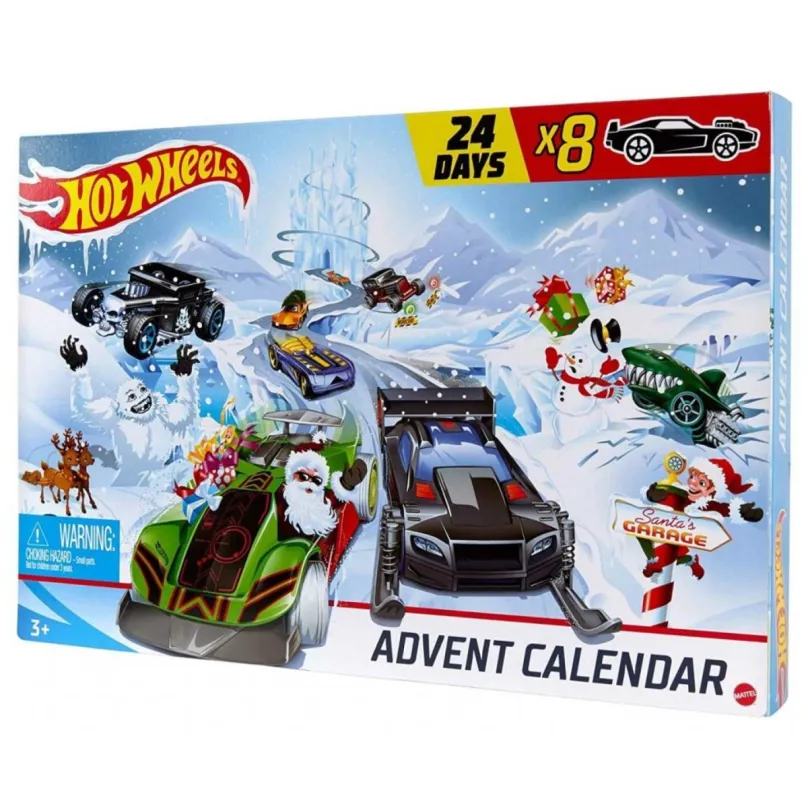 Hot Wheels Adventný kalendár, Mattel GJK02
