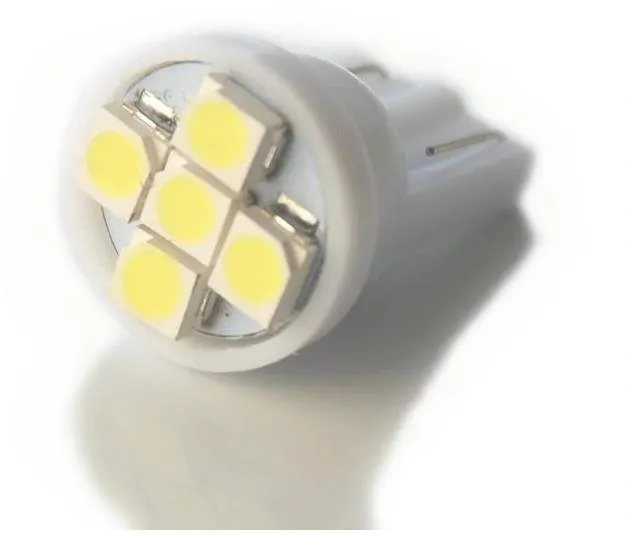 LED autožiarovka Rabel 24V T10 W5W 5 smd 3528 5T biela