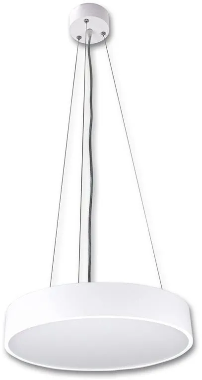Stropné svetlo McLED LED závesné svietidlo Nova R 350, 30W, 3000K, biela farba svietidla