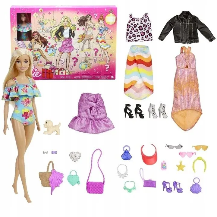 Adventný kalendár Barbie adventný kalendár