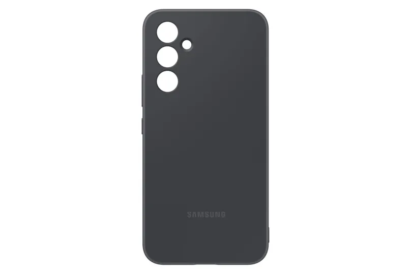 Kryt na mobil Samsung Silikónový zadný kryt Galaxy A54 čierne