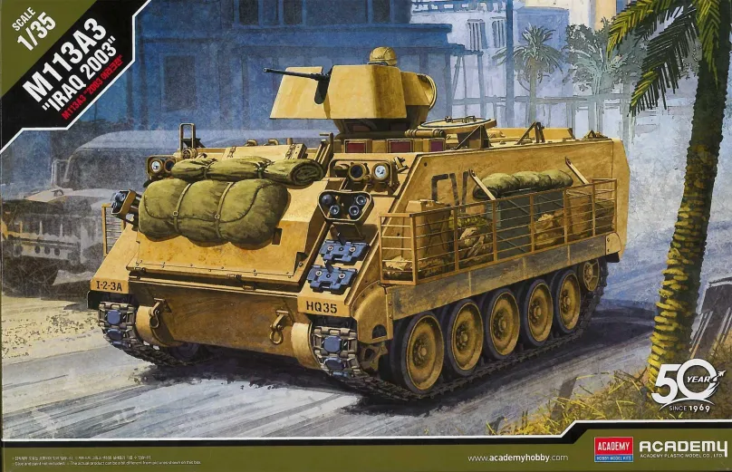 Model tanku Model Kit military 13211 - M113 IRAQ VER., , typ modelu: tank, mierka: 1:35,