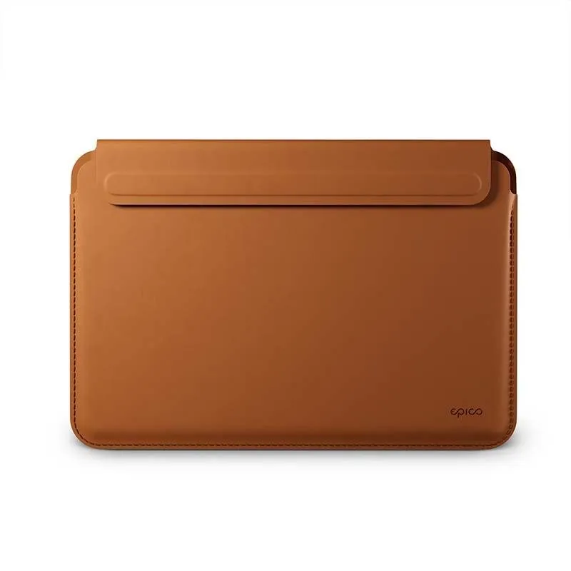 Púzdro na notebook Epico kožené púzdro pre MacBook Air 15" - hnedé
