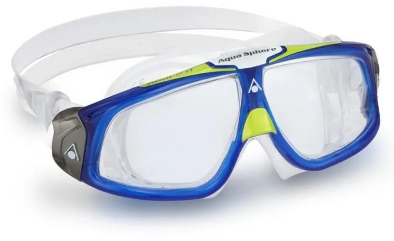 Plavecké okuliare Aquasphere Seal 2.0, modrá/lime, číry zorník