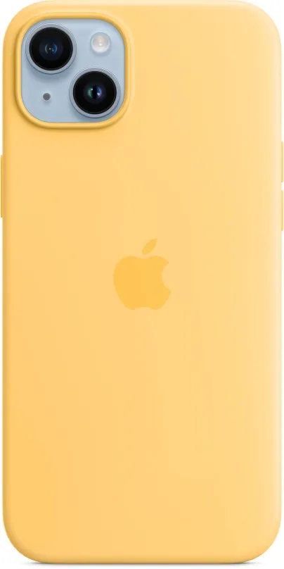 Kryt na mobil Apple iPhone 14 Plus Silikónový kryt s MagSafe slnečno žltý