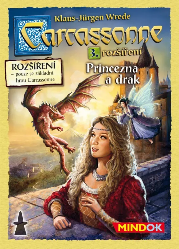 Rozšírenie spoločenské hry Carcassonne - Princezná a drak 3. rozšírenie