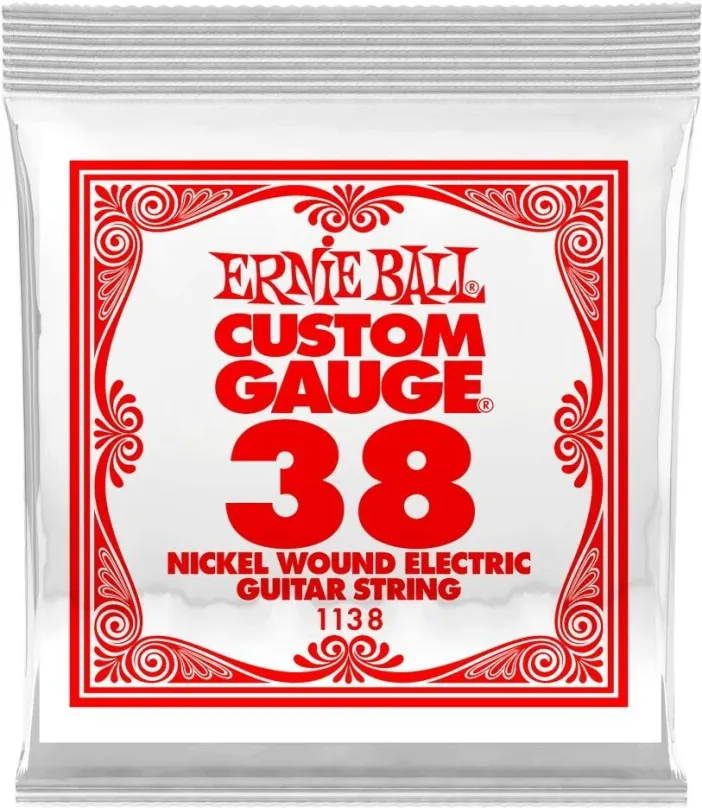 Struny Ernie Ball 1138 .038 Single String, pre elektrické gitary, jedna struna v balení, t