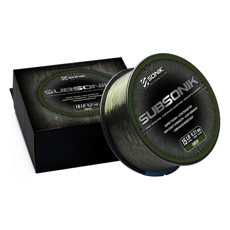 Sonik Vlasec Subsonik Green 1200m 0,28mm 12lb