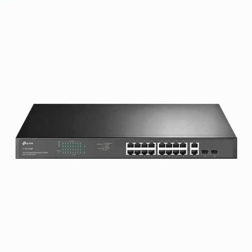 Switch TP-Link TL-SG1218MP, 2× SFP, 2× Dual Personality, PoE