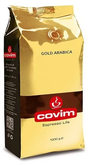 Káva Covim Gold Arabica, zrnková, 1000g