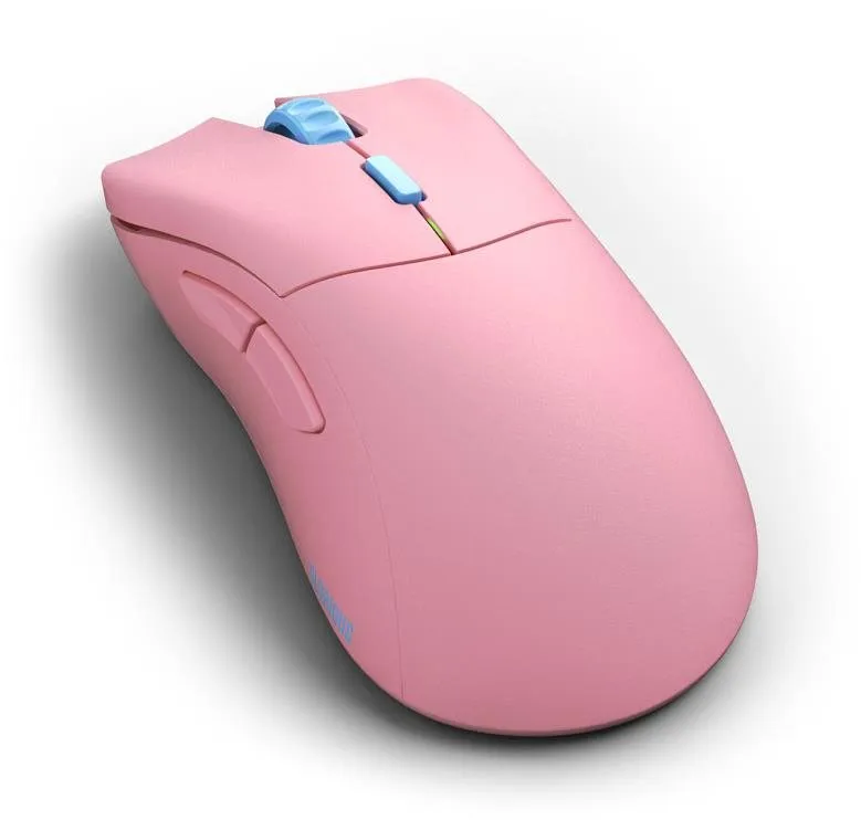 Herná myš Glorious Model D PRO Wireless, Flamingo - Forge