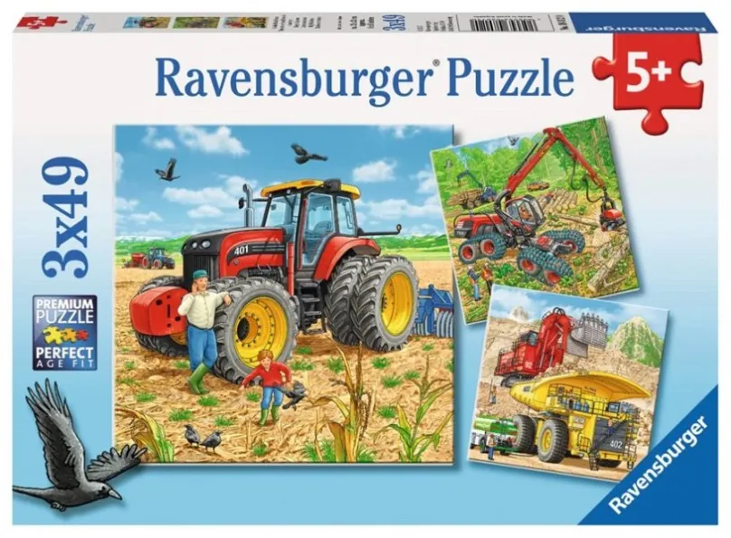 Puzzle Ravensburger 80120 Poľnohospodárske