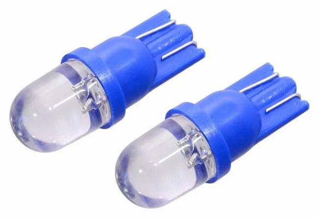 LED autožiarovka COMPASS 1 LED 12V T10 modrá 2ks