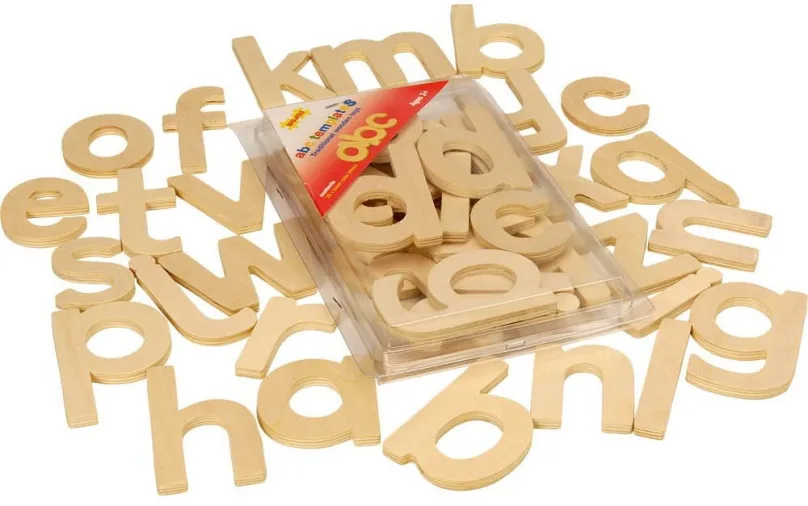 Vzdelávacie hračka Drevené hračky - Písacie abeceda